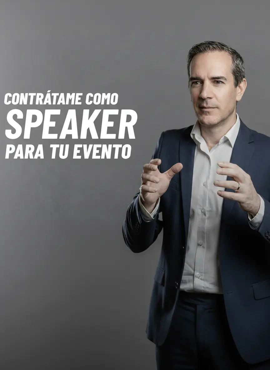 José Antonio Díaz Infante, consultor de inteligencia artificial y speaker en eventos B2B internacionales