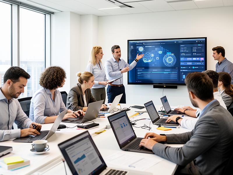 Sesión práctica de formación en herramientas de IA para equipos comerciales